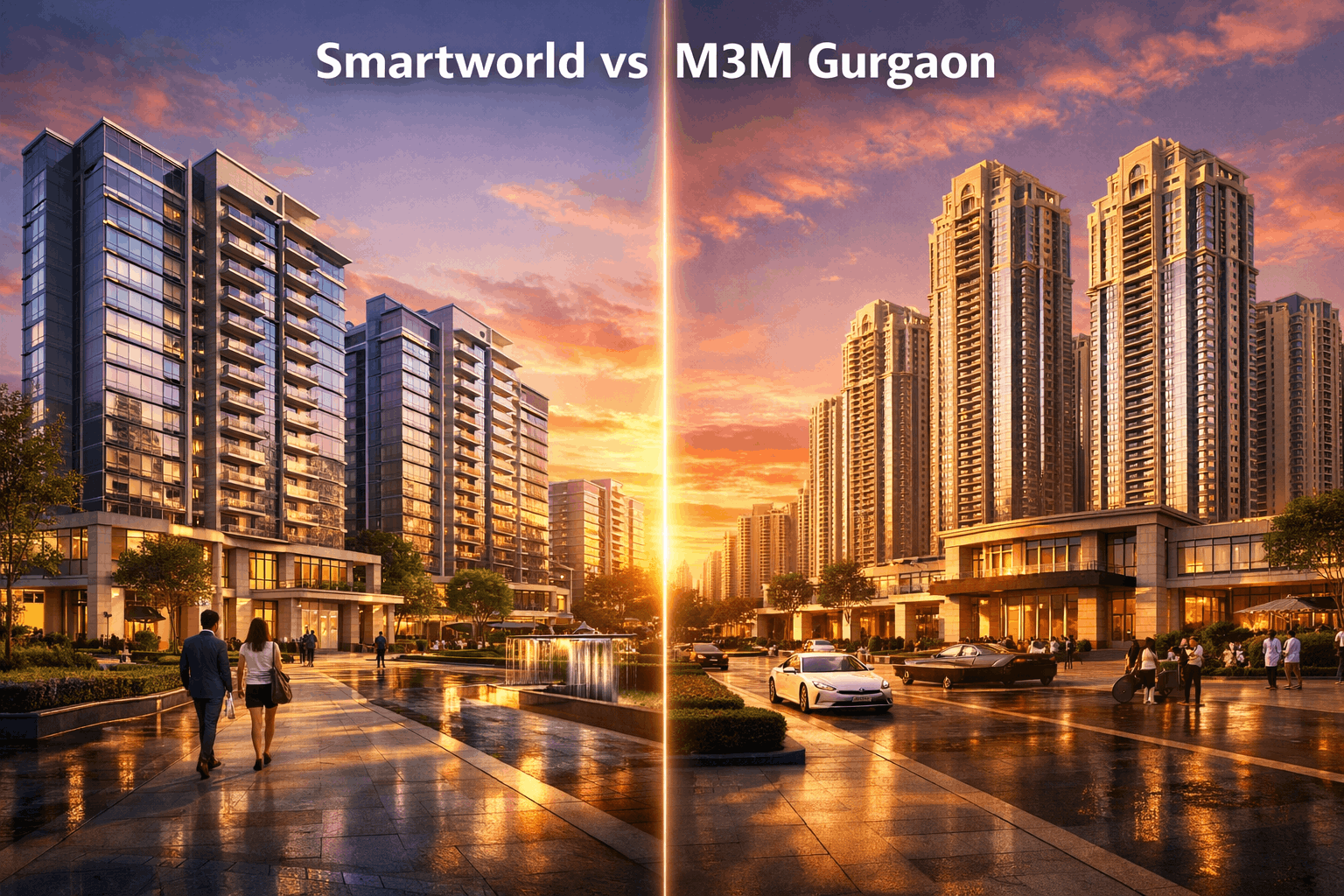Smartworld vs M3M Gurgaon which is better