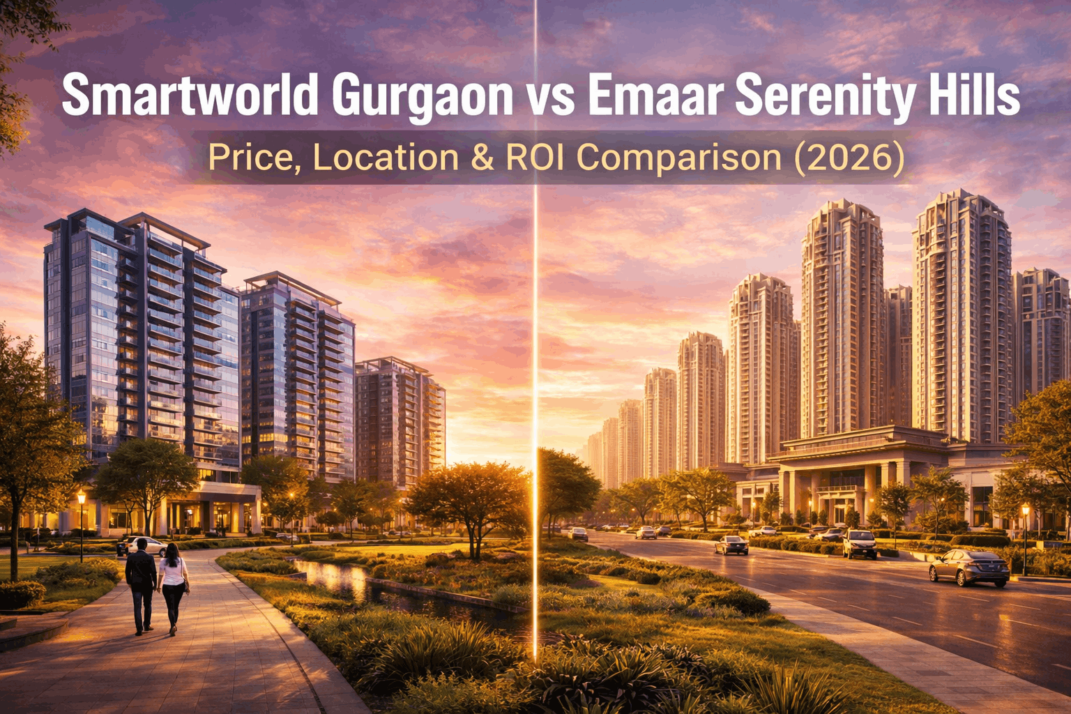Smartworld Gurgaon vs Emaar