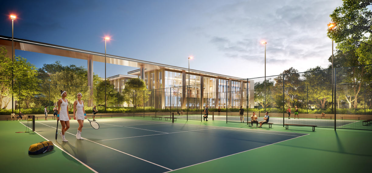 BADMINTON COURT